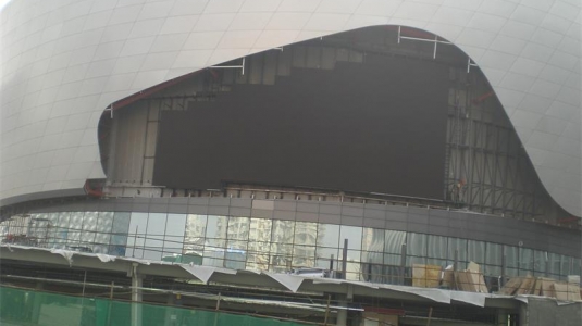 World Expo China Ship Pavilion-construction site