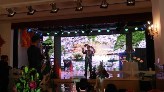 Changchun wedding scene P5 full color screen